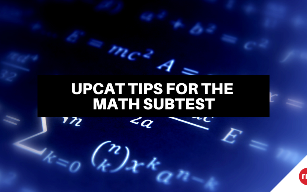 UPCAT Tips for the Math Subtest