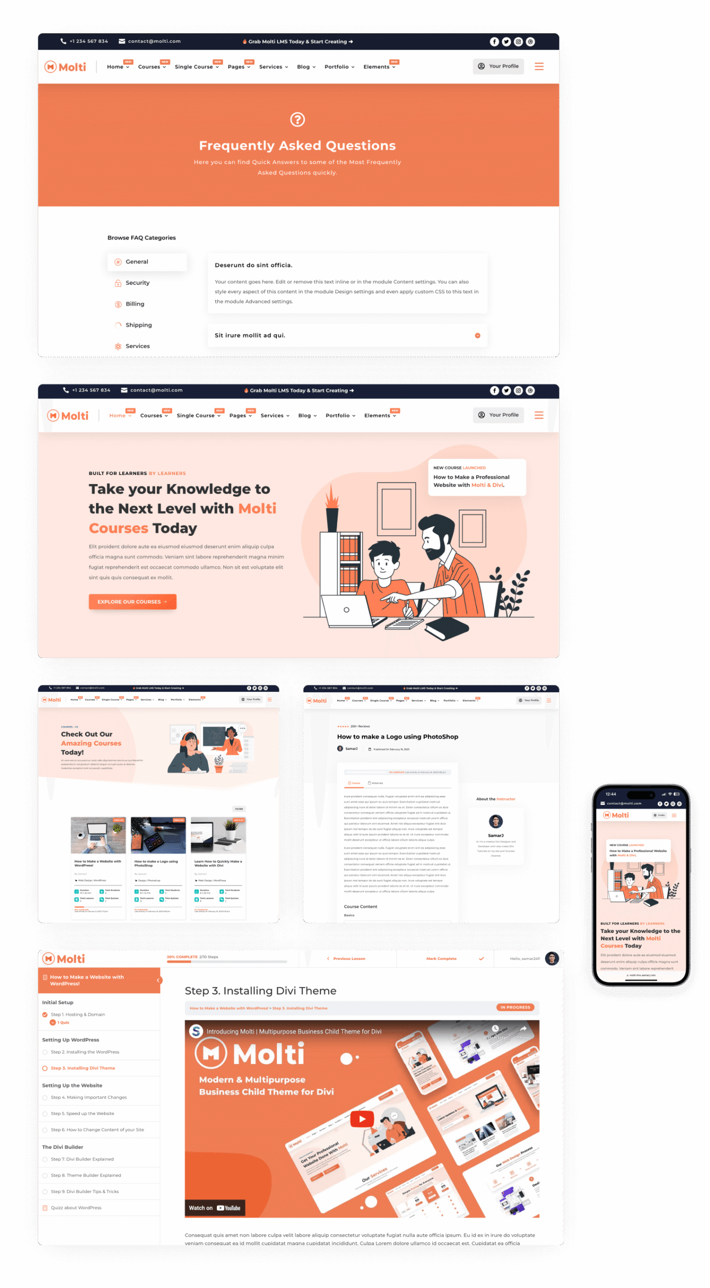 Molti LMS - hom imgs